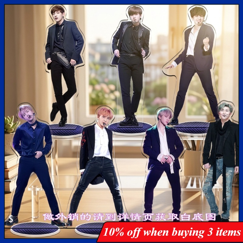 Anime Merchandise - Anime Peripherals Kim Taehyung Figure Acrylic
