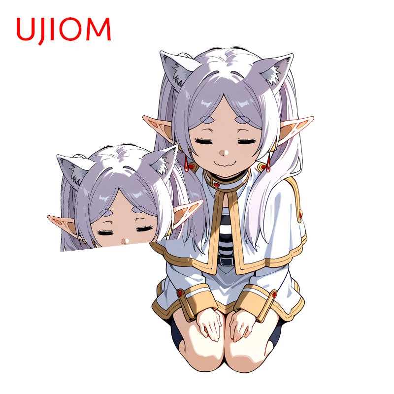 Popular Anime Merchandise - UJIOM Kawaii Frieren Catgirl Wall Stickers