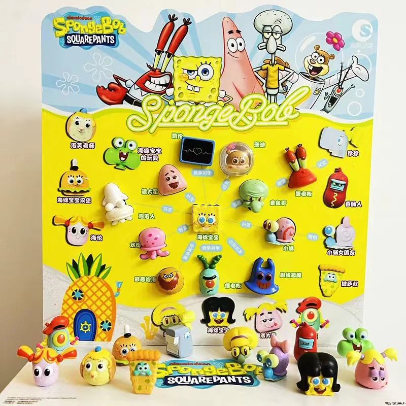 Figure Display Box - Spongebob Squarepants Cute Series Blind Box