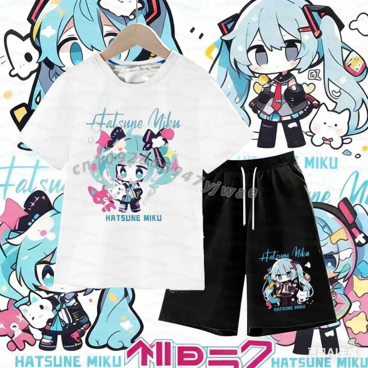 Anime Merchandise - Japanese Anime Hatsune Miku Men's t-shirts