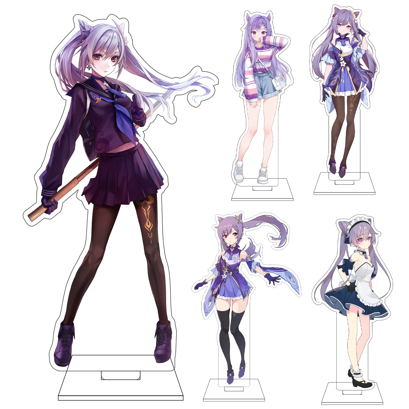 Anime Merchandise Accessories - 16CM Anime Genshin Impact Cosplay Acrylic