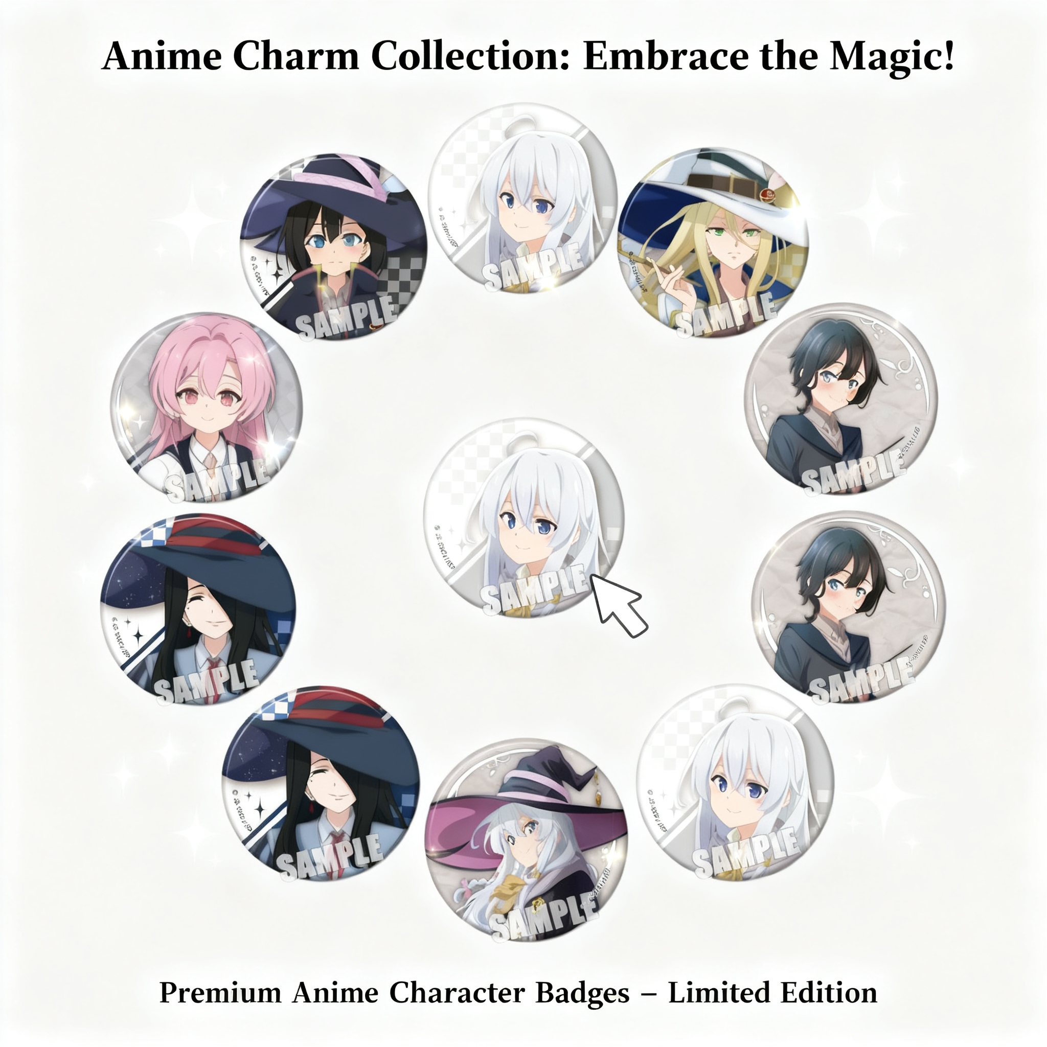 Anime Cosplay Badge Witch Jour – Anime Merchandise Types recenzja i cena