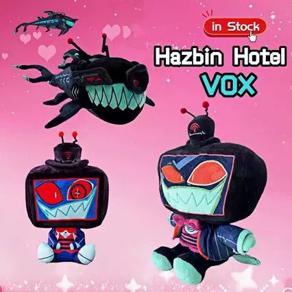 IN STOCK NEW Hazbin Hotel Plus – Anime Merchandise Plush Toys recenzja i cena