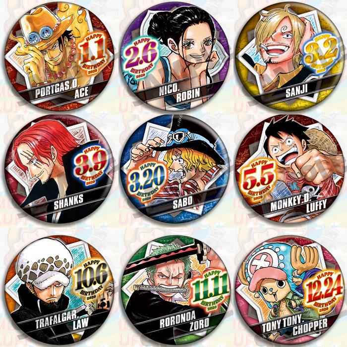 One Piece Anime Badge Set Offi – Luffy Anime Merchandise recenzja i cena