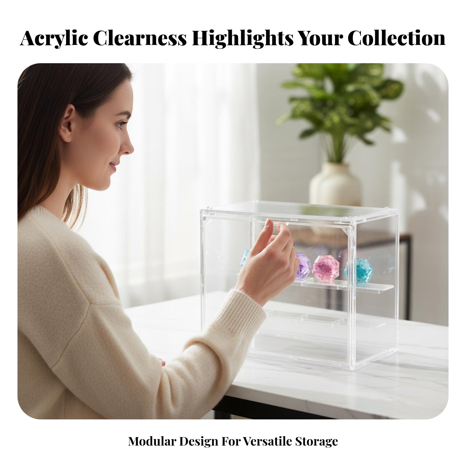 Clear Acrylic Display Case Hig – Figure Display Box recenzja i cena