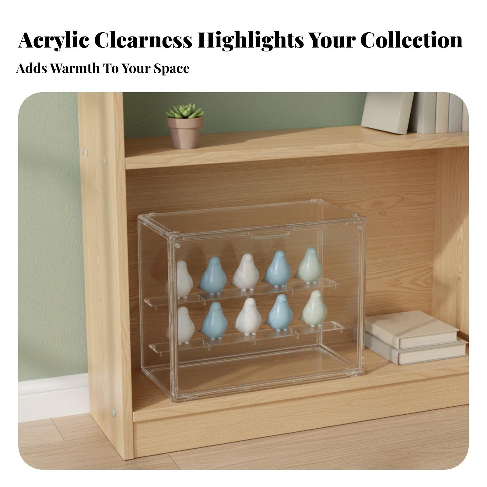 Clear Acrylic Display Case Hig – Figure Display Box recenzja i cena