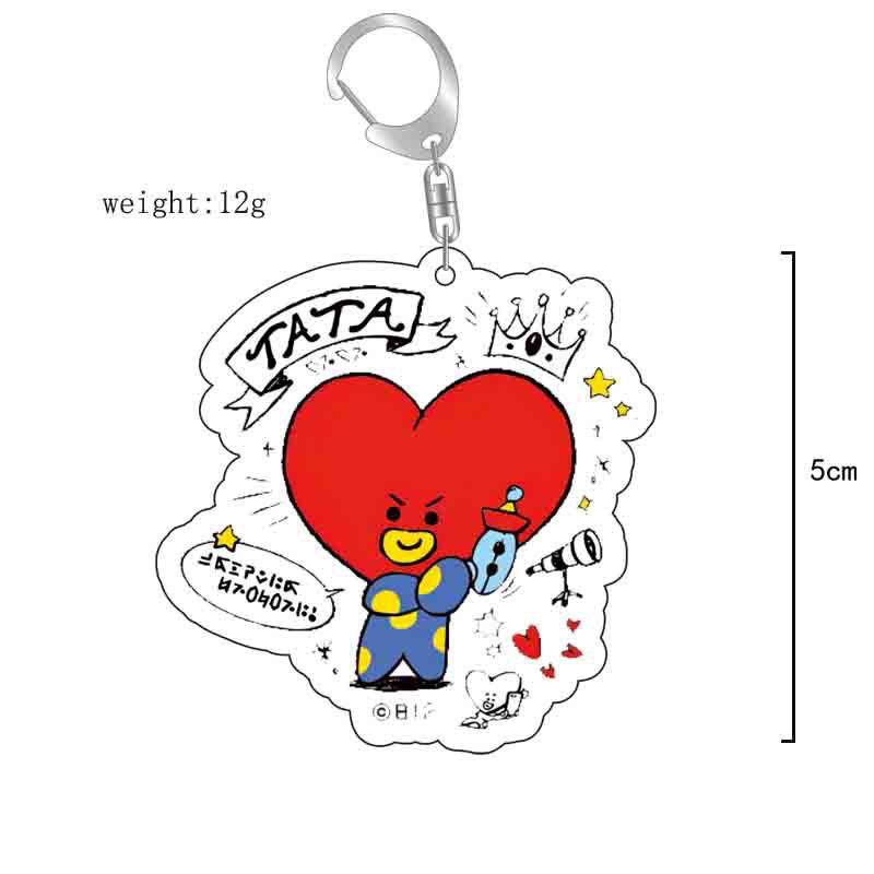 BT21 anime cartoon cute acryli – Anime Merchandise Wholesale recenzja i cena