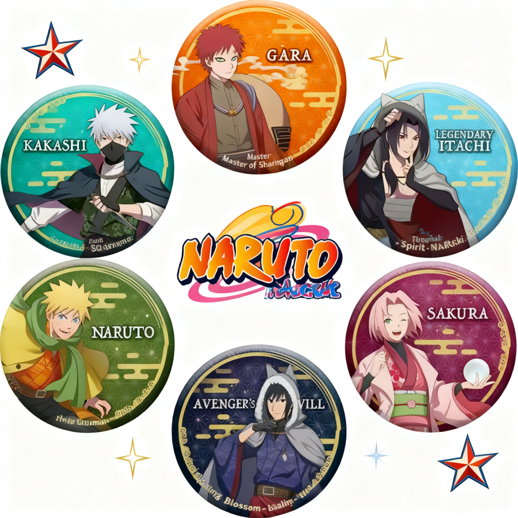 Anime Badge Naruto Cosplay Pin – Anime Merchandise Naruto recenzja i cena