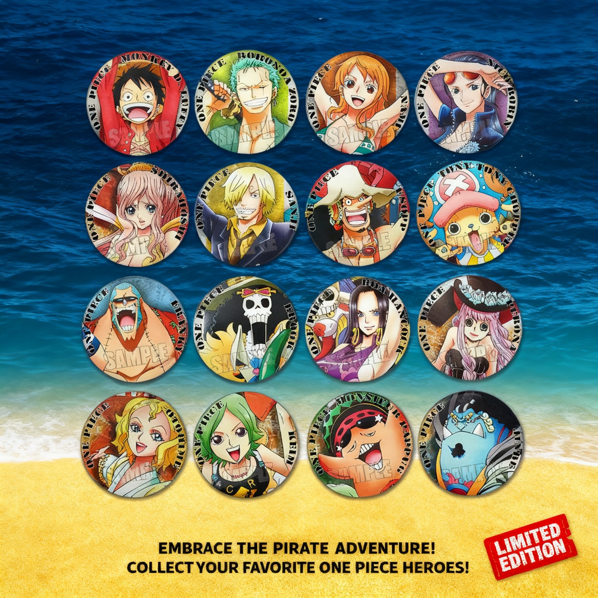 One Piece Anime Badge Two Year – Luffy Anime Merchandise recenzja i cena