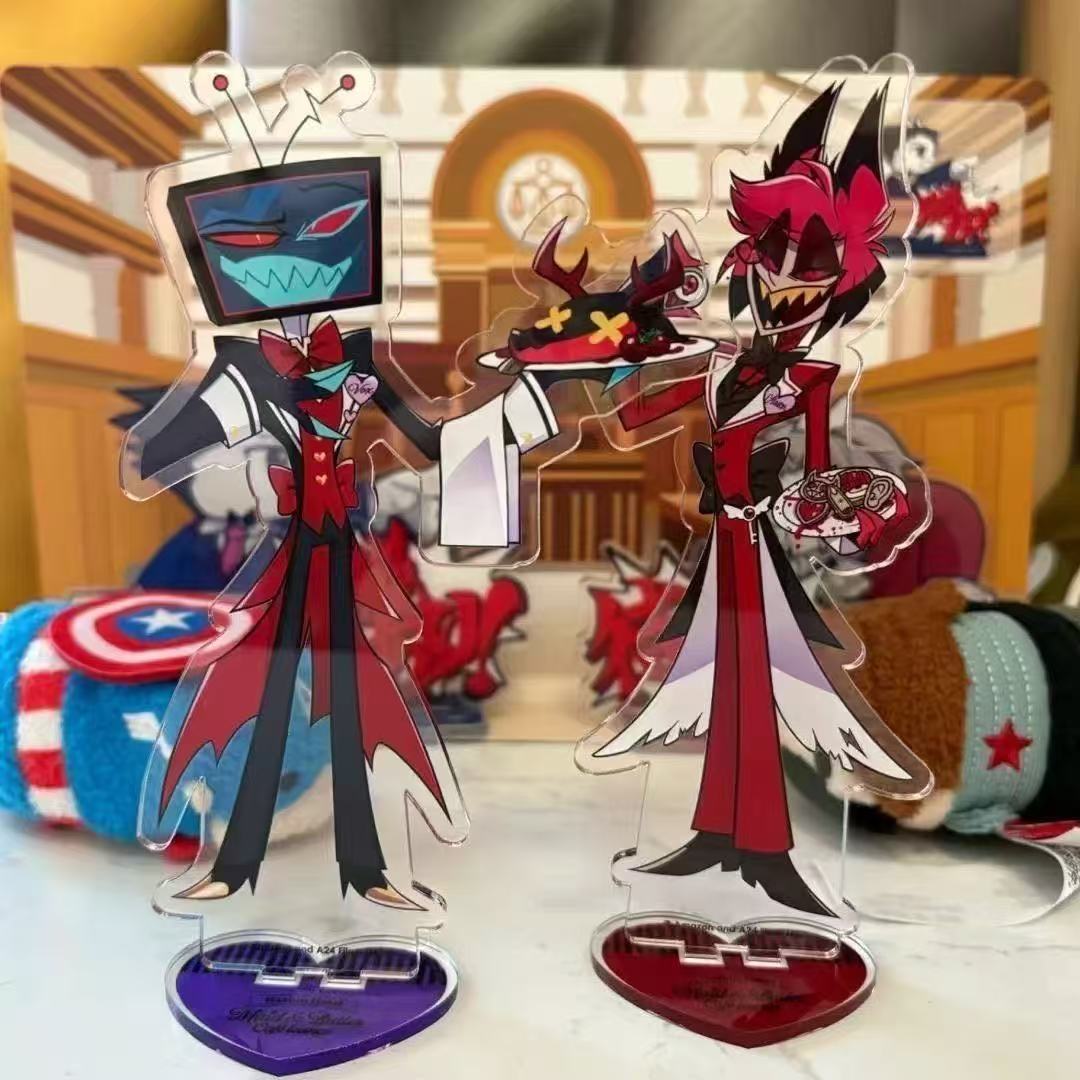 2pcs Hazbin Anime Peripherals  – Anime Merchandise recenzja i cena