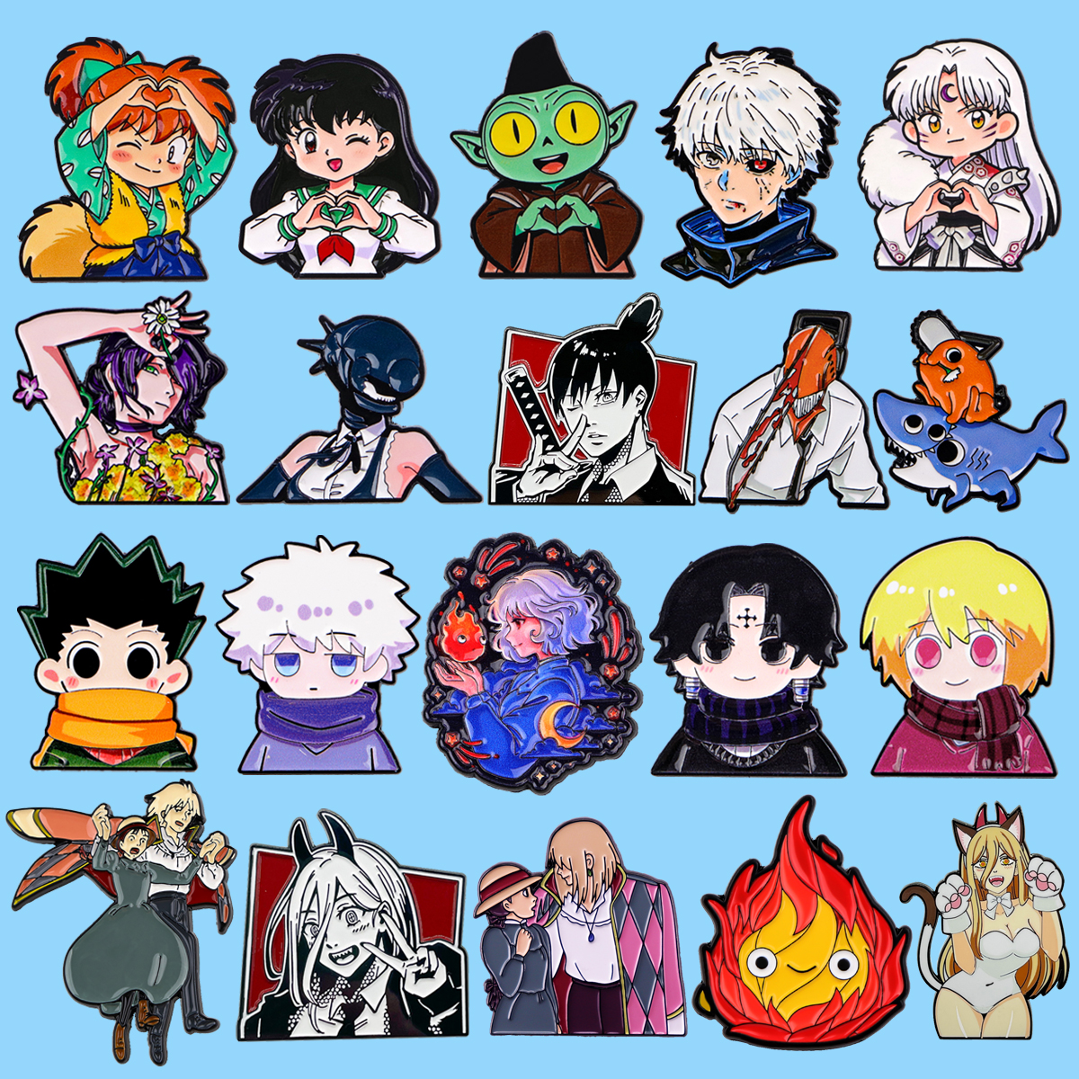 Cool Anime Characters Enamel P – Popular Anime Merchandise recenzja i cena