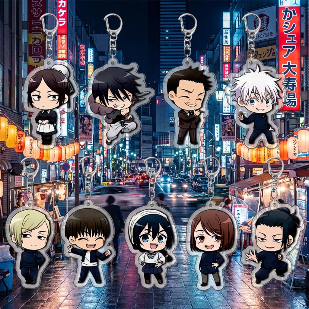 Jujutsu Kaisen Acrylic Keychai – Anime Merchandise Wholesale recenzja i cena