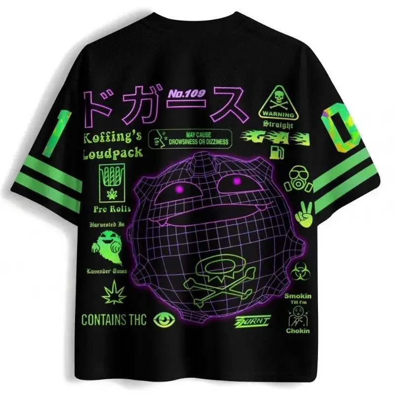 2026 Popular Gengar Printed Sh – Popular Anime Merchandise recenzja i cena