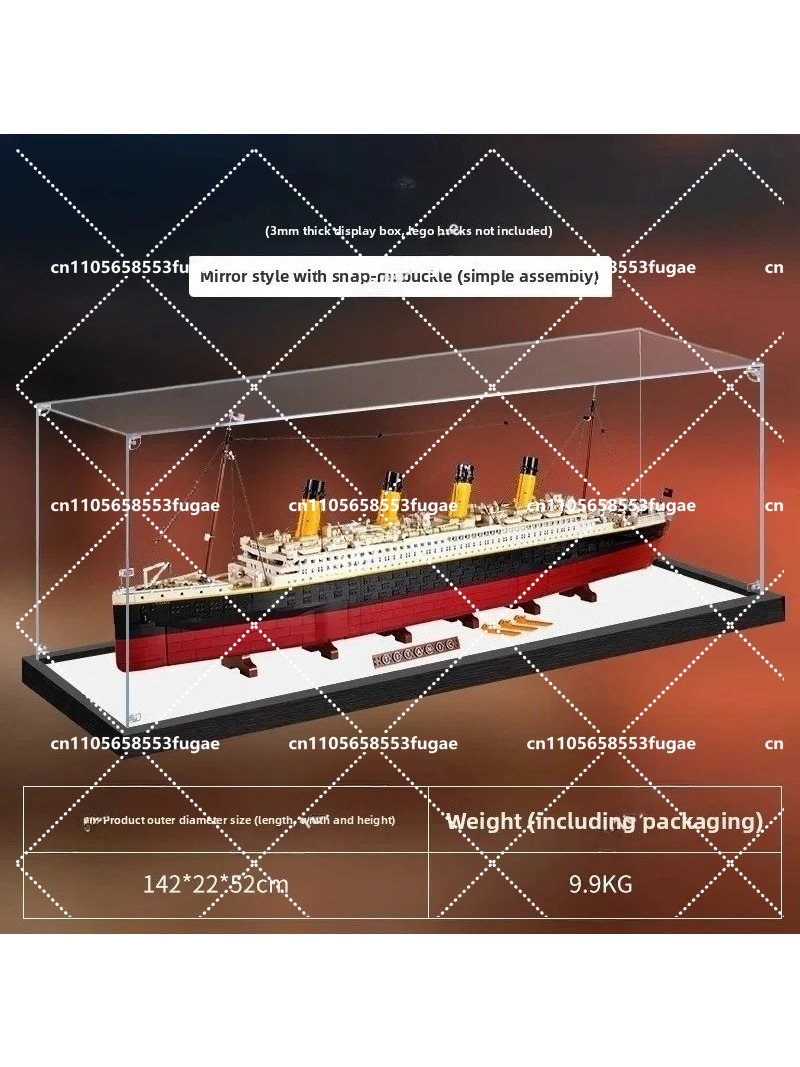 Suitable for 10294 Titanic mod – Figure Display Box recenzja i cena