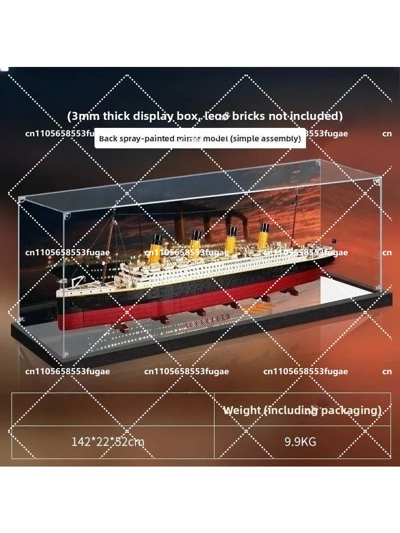 Suitable for 10294 Titanic mod – Figure Display Box recenzja i cena