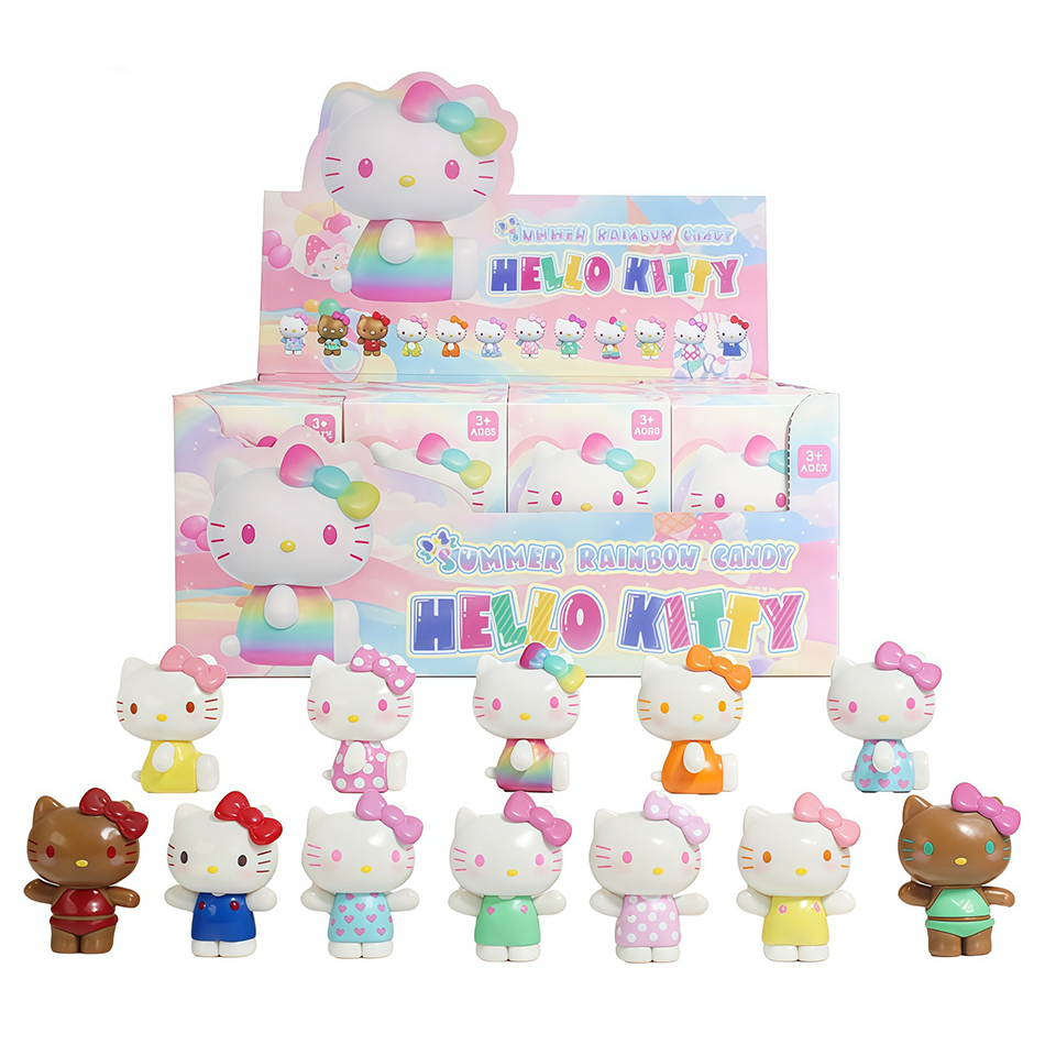 Hello Cat Summer Rainbow Serie – Figure Display Box recenzja i cena
