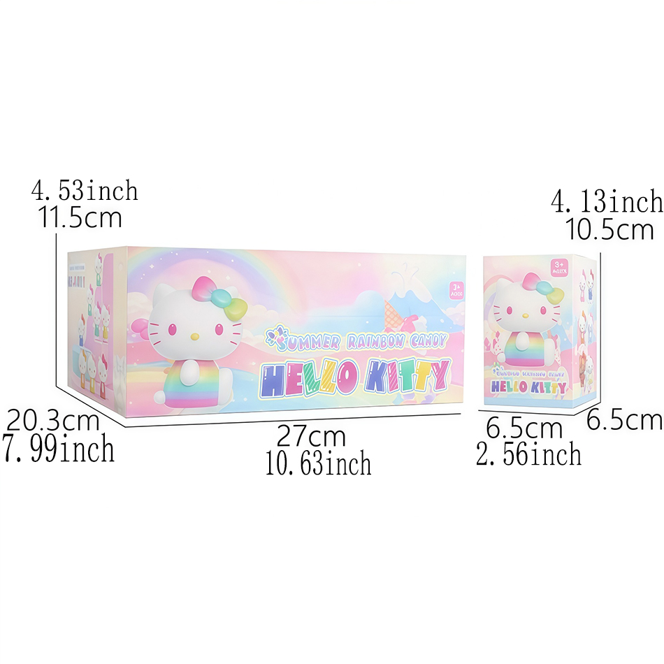 Hello Cat Summer Rainbow Serie – Figure Display Box recenzja i cena