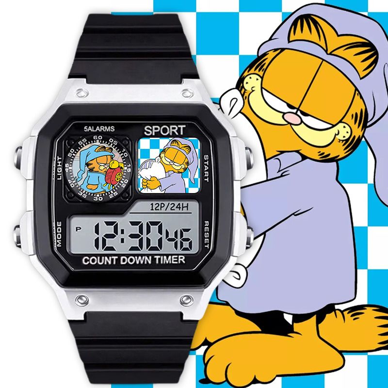 Garfield cartoon cute student  – Anime Merchandise Wholesale recenzja i cena