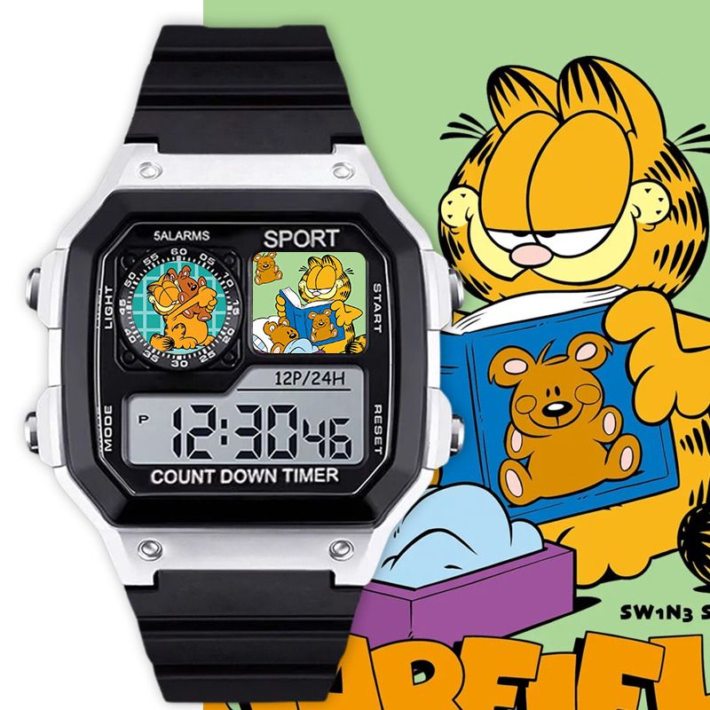 Garfield cartoon cute student  – Anime Merchandise Wholesale recenzja i cena