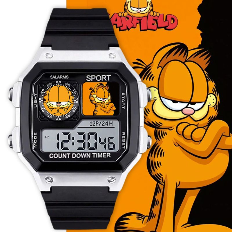 Garfield cartoon cute student  – Anime Merchandise Wholesale recenzja i cena