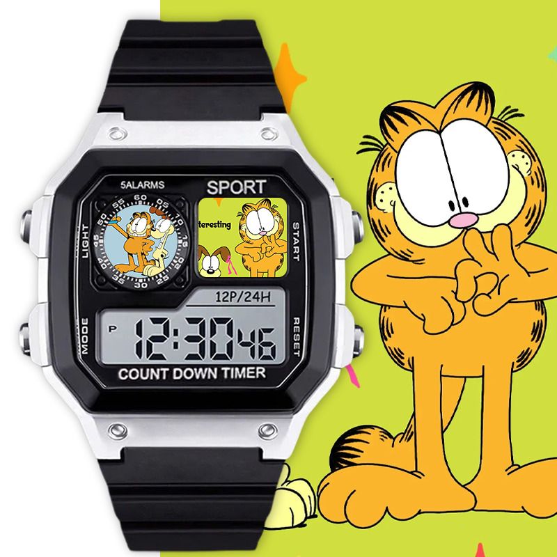 Garfield cartoon cute student  – Anime Merchandise Wholesale recenzja i cena
