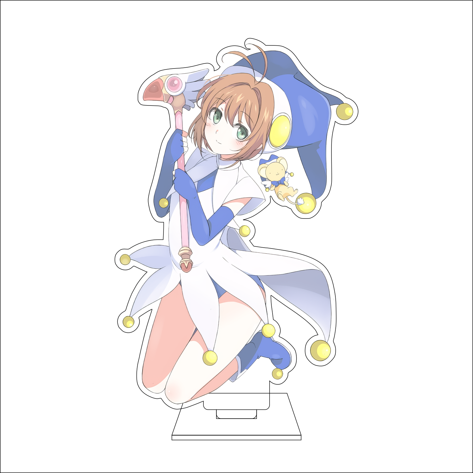 16CM Anime Cardcaptor Sakura C – Anime Merchandise Accessories recenzja i cena